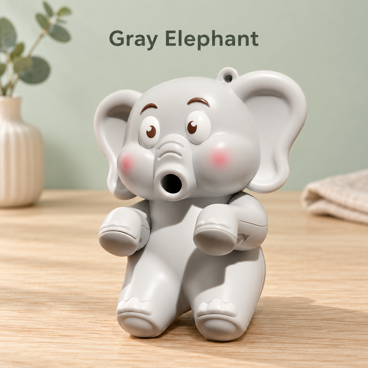 Mini Elephant Food Cooling Clip Fan