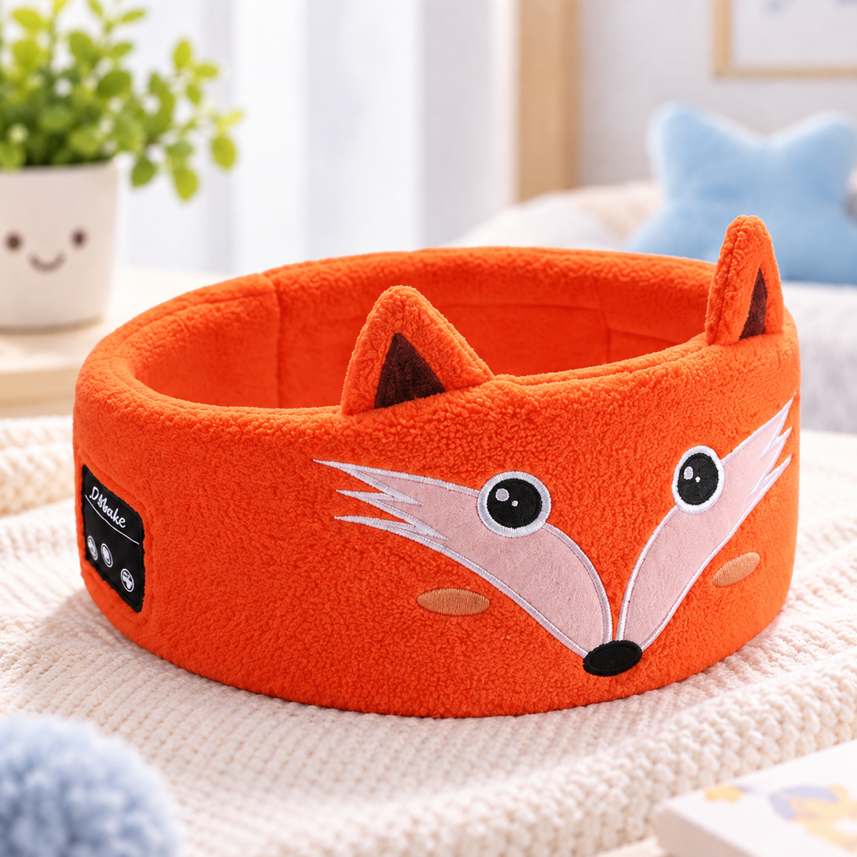 Cartoon Animal Bluetooth Sleep Headband with Built-In Wireless Earphones