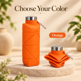 Foldable Silicone Sports Water Bottle