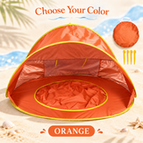 Pop-Up Baby Beach Tent with Built-In Pool