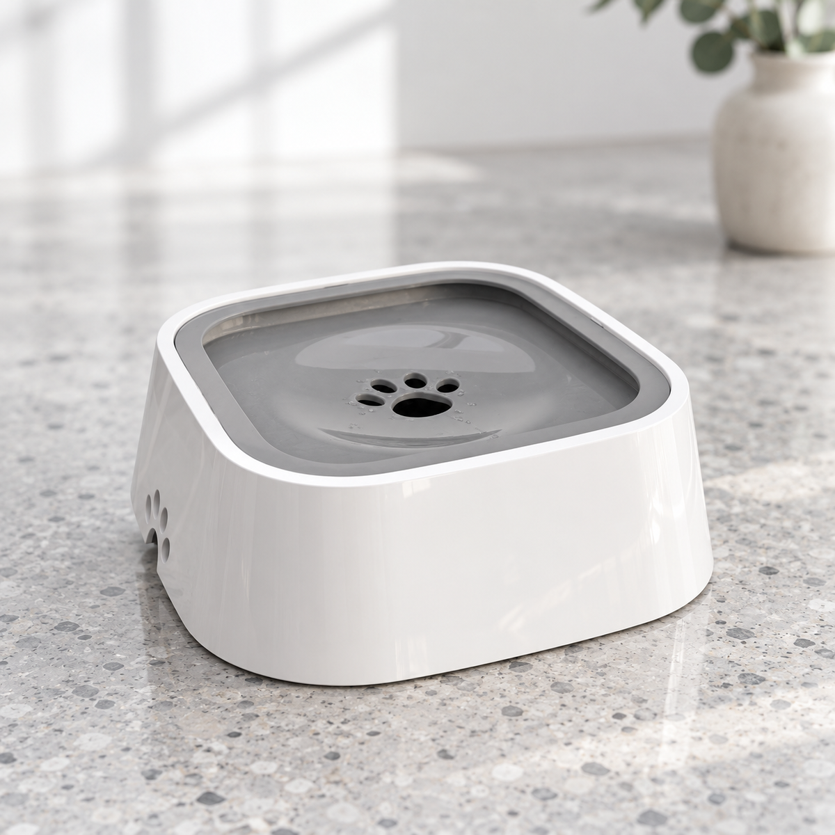 Splash-Reducing Floating Pet Water Bowl | 1 L & 1.5 L